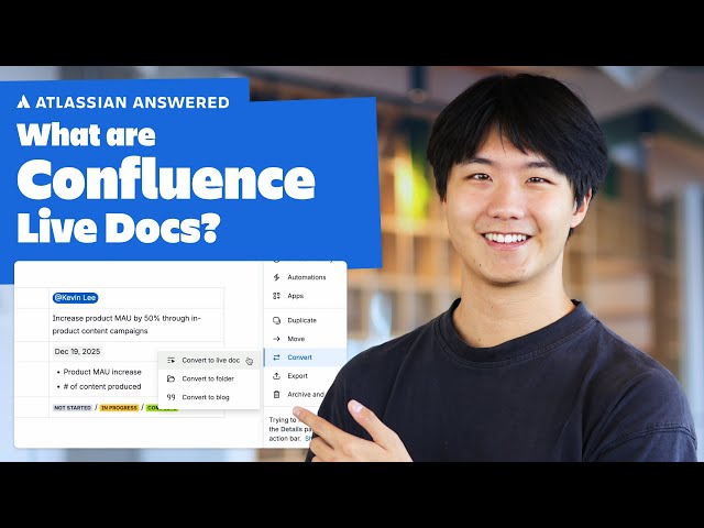 What are Confluence Live Docs? | Atlassian Answered