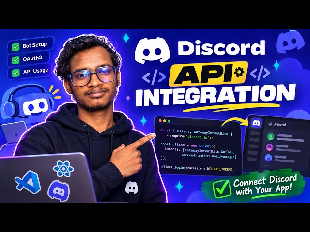 Learning how to Integrate the Discord API | Coding | DSA | Development