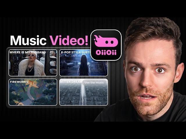 This AI Turns Your Song Into a Full Music Video  OiiOii AI