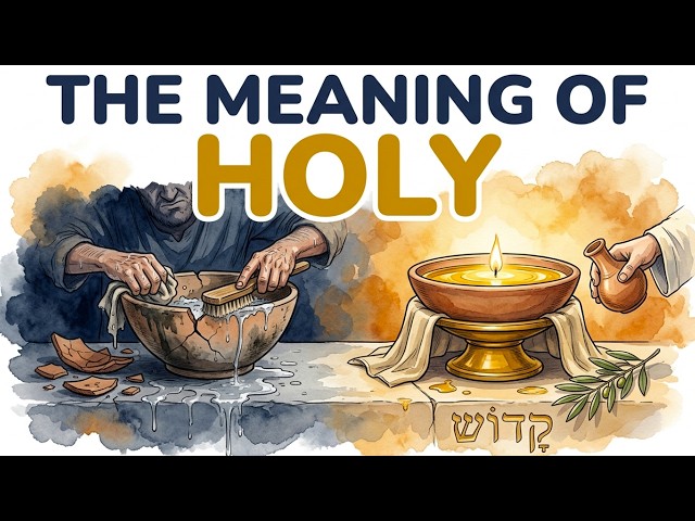 The True Meaning of "Holy" — The Hebrew Word That Has Nothing to Do With Moral Perfection