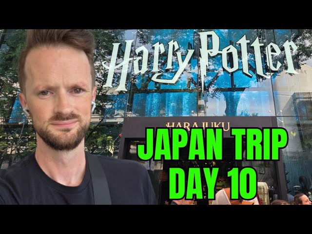 My First Time Visiting Japan | Day 10 - Harry Potter Store, Godzilla, and Shibuya Crossing