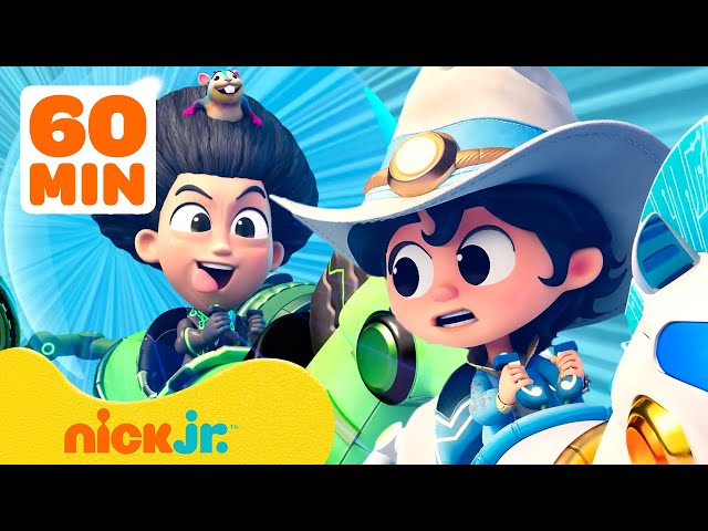 Kid Cowboy's Best Moments with Sinchy & Manny Malo! 😈 w/ Luna | 60 Minutes | Nick Jr.