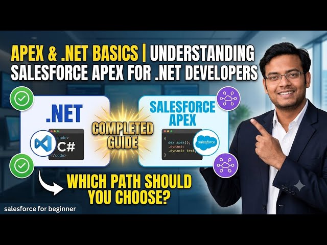 Apex & .NET Basics | Understanding Salesforce Apex for .NET Developers