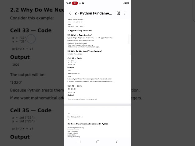 PYTHON & MLOPS FUNDAMENTALS L1 PART1 