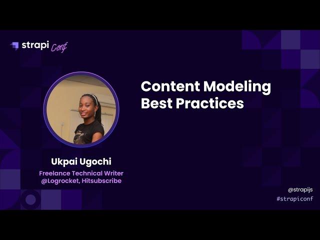 Content Modeling Best Practices