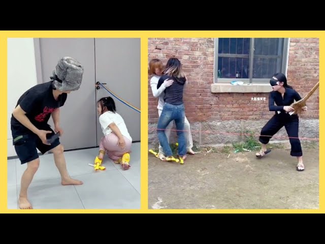 We Played the Screaming Chicken Game Blindfolded! (Must Watch)