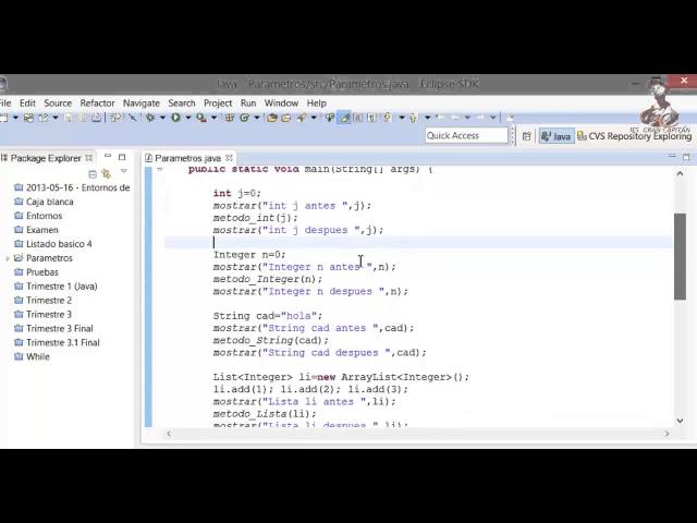 Aprende a programar en Java: Argumentos. Parametros por Valor y por Referencia