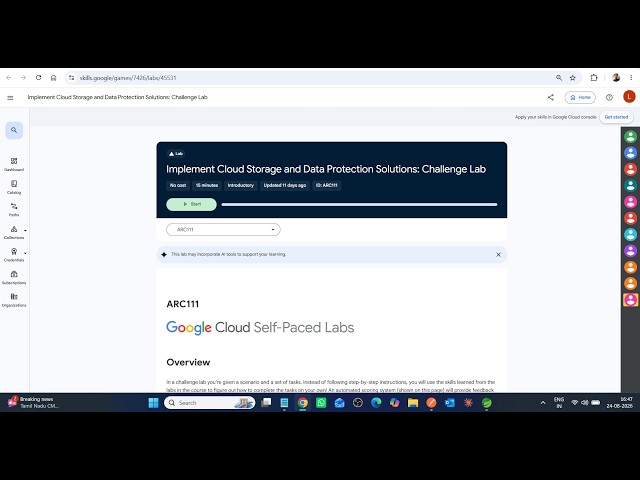 Implement Cloud Storage and Data Protection Solutions: Challenge Lab || Lab Solution || Arcade 2026