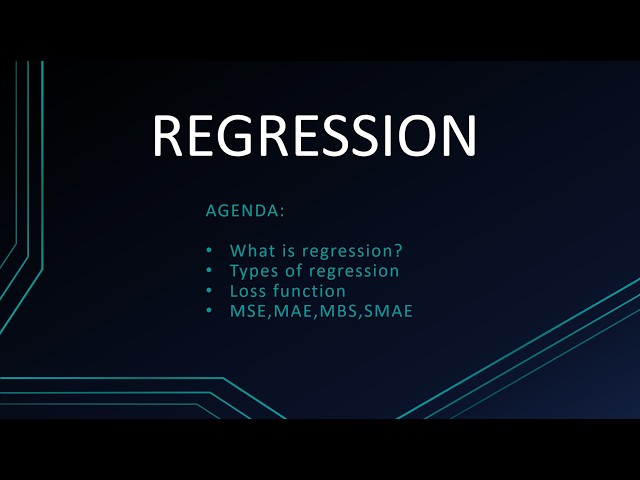📈 Regression Explained | Types of Regression & Loss Functions | Machine Learning for Beginners