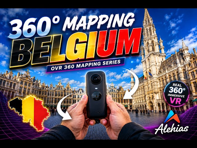 OVR 360 Mapping Series | Belgium | Full Scan POV (Insta360 X5)