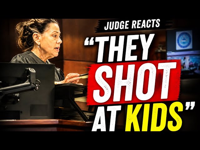 “They Shot at CHILDREN” — Judge’s Final Words Shake Courtroom