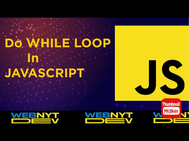 Do While Loop| javascript beginner tutorial | Javascript  course for beginners