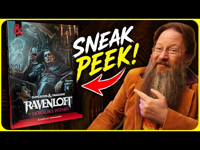D&D’s New Ravenloft Book Looks TERRIFYING… The Horrors Within Sneak Peek