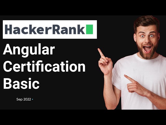 Hacker Rank Angular Certification Intermediate  #07