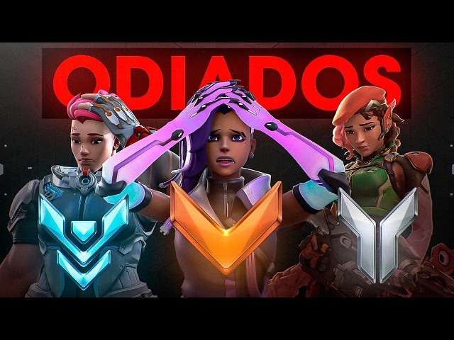 The MOST HATED Overwatch HEROES in METAL RANKS