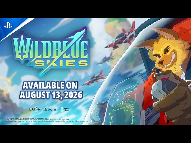 Wild Blue Skies - Release Date Announcement Trailer | PS5 Games