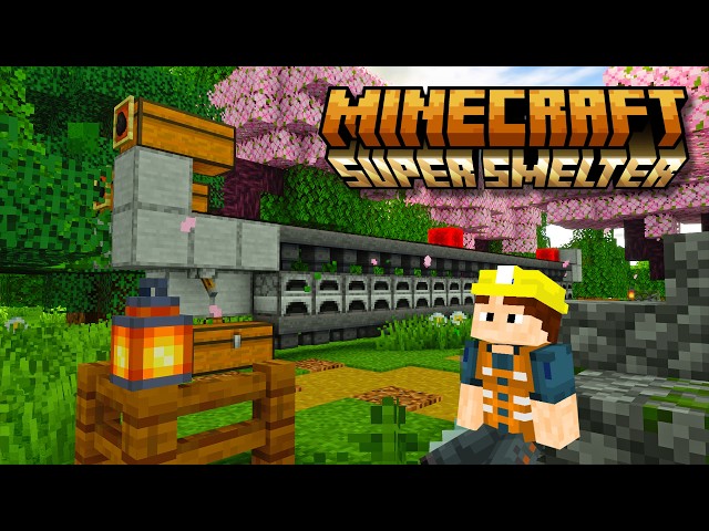 Easy Minecraft Bedrock Super smelter