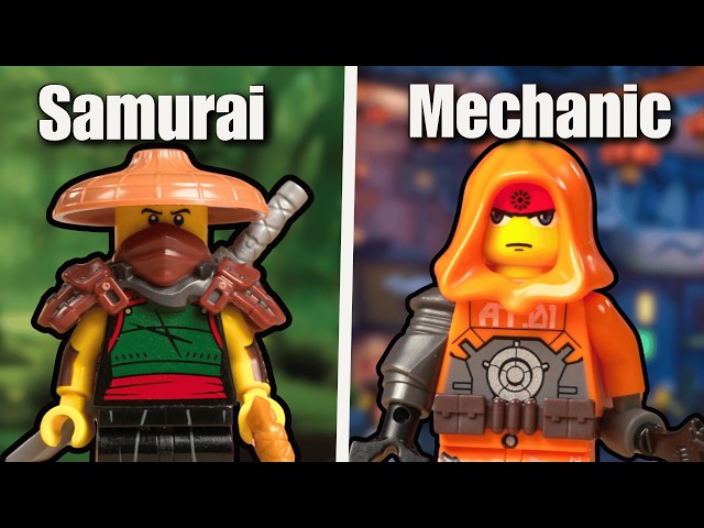 I Built CUSTOM Lego Figures INSPIRED BY Ninjago