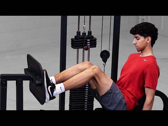 Body-Solid GLP-STK Pro Select Leg Press Demo: Leg Presses & Calf Raises