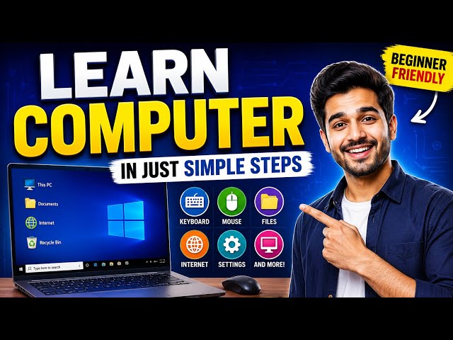 Learn computer step by step tutorial