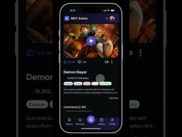 If I were asked to Design Mobile App for Anime Streaming , this is what I would do...#shorts