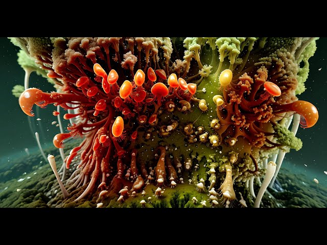 180 VR - Microcosmos - part 1/2- (AI video - Stable Diffusion - Deforum)