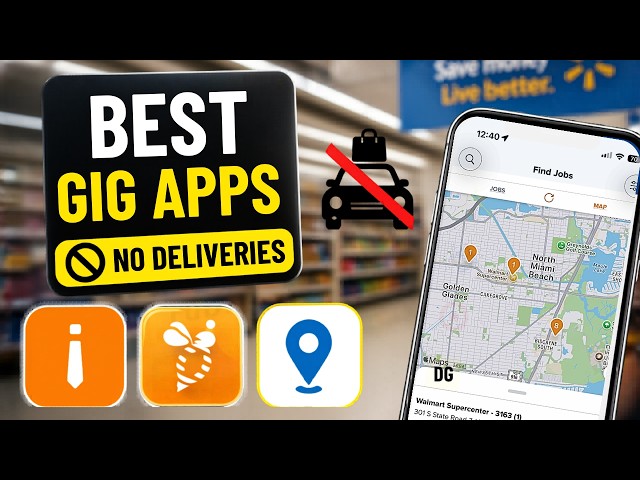 Best Gig Apps That Don’t Require Deliveries 2026