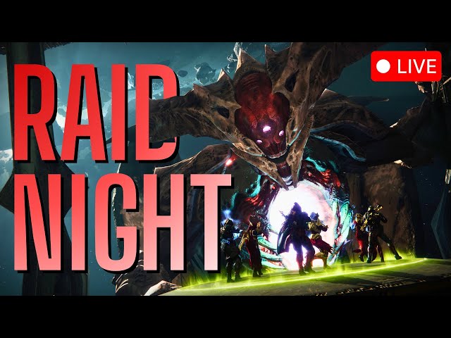 🔴 RAID NIGHT with the SPG Community Discord! 🔥💪 | Destiny 2: Renegades