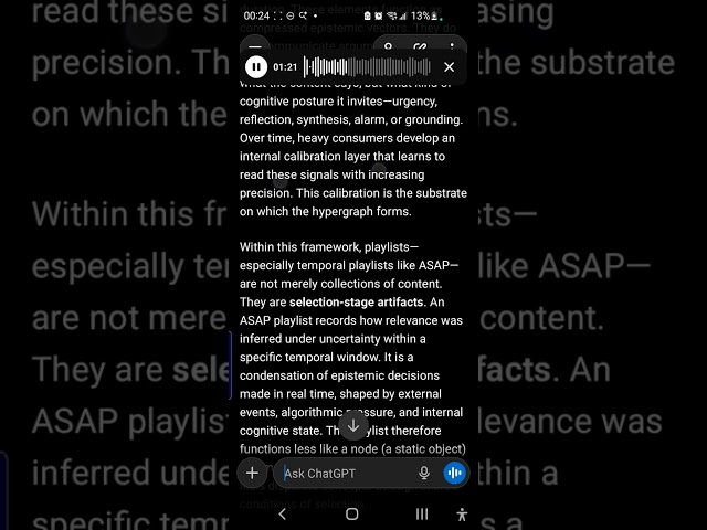 One page memo: Explaining 'the hypergraph' in terms of content consumption 