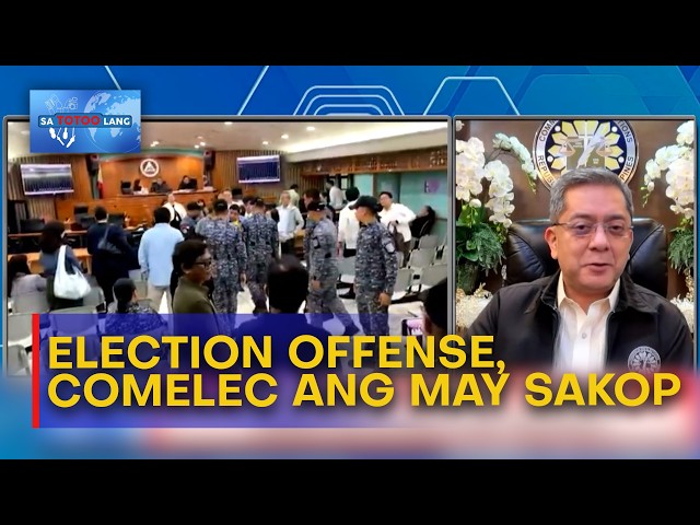 Garcia: Election offense aspect ng Marcoleta case, natapos na sa COMELEC