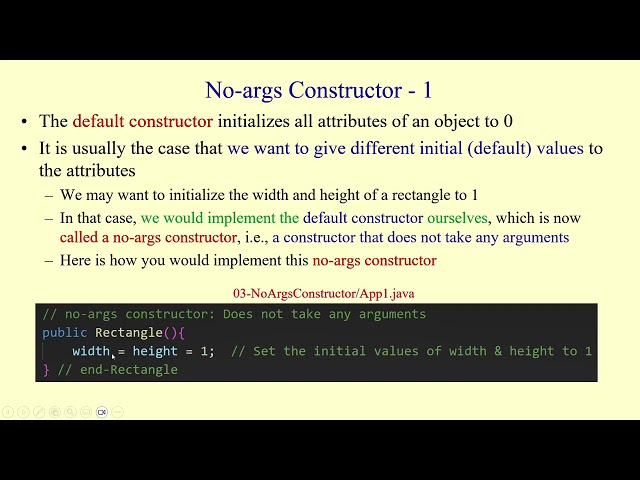Default & No-Args Constructors in Java