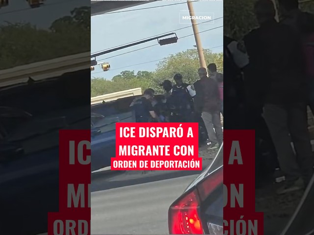 ⚠️ #ICE shot a migrant while he was working in #Texas 🇺🇸