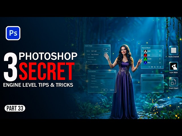3 Hidden Photoshop Tricks You Probably Never Use | Part 33