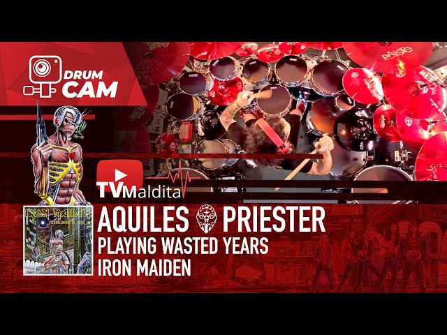 TVMaldita Presents: Aquiles Priester playing Wasted Years (Iron Maiden)