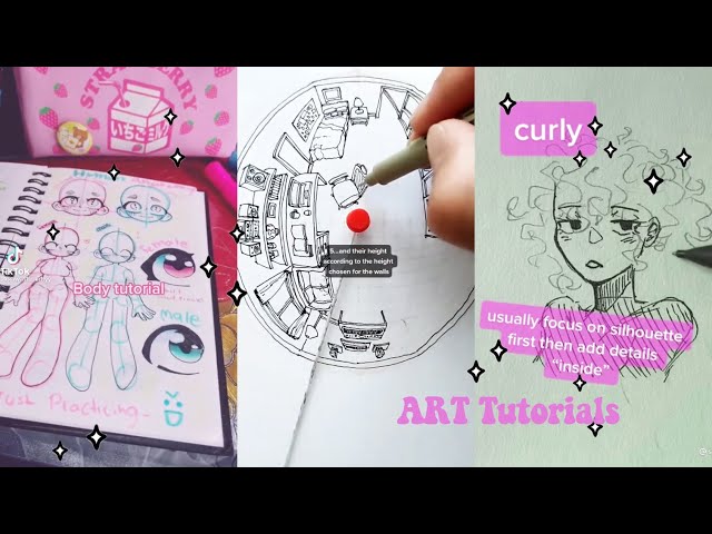 TikTok ART Hacks and Tutorials that Made Me Better 🦕