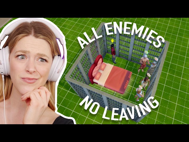 Locking in Sims that HATE each other to see if any FALL IN LOVE