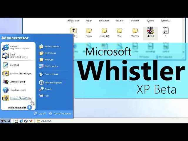A Tour of Windows Whistler - Software Showcase