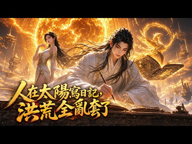 【人在太陽寫日記，洪荒全亂套了】他只想躲在太陽寫日記苟活，沒想到越寫越強，整個洪荒都被他攪亂了#短劇 #AI短劇 #心願劇社 #中文短劇