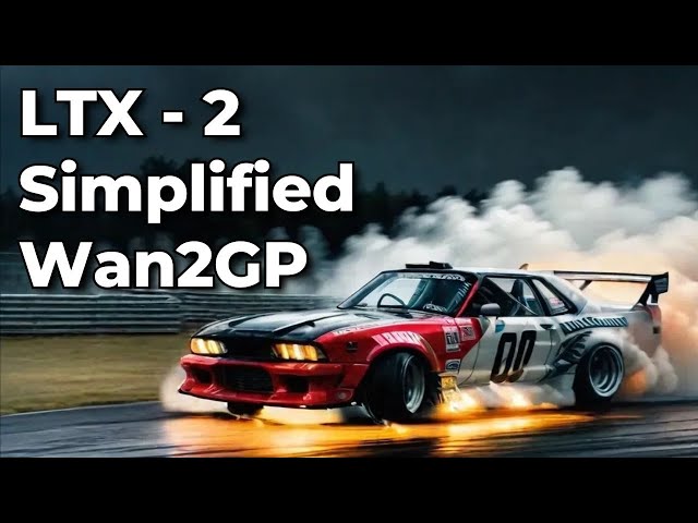 LTX-2 on Wan2GP Tutorial 🔥 Generate 30s AI Videos with Low VRAM