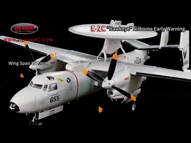 The AEW RC Plane Is HERE — Dynam E-2C Hawkeye RC Plane (Pre-Order Now)#dynamrc #rcaircraft #rcplanes