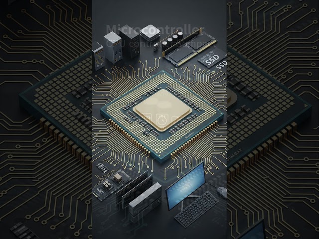 Microprocessor vs Microcontroller | NEXASPACES #embeddedsystems