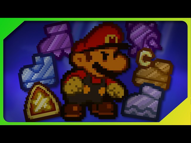 Paper Mario Has a Lot of Unused Badges