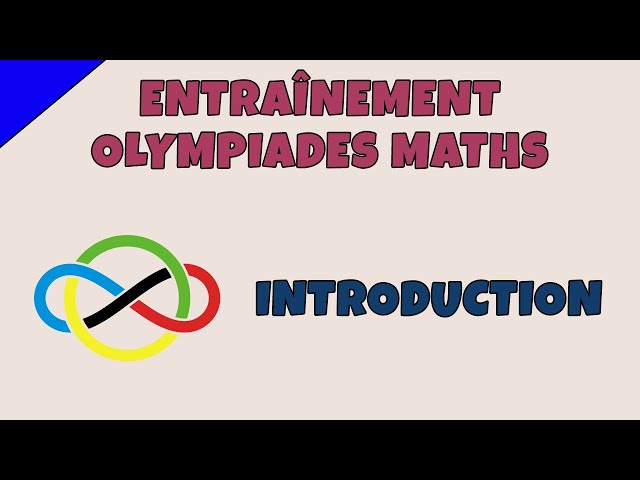Olympiad Training - Introduction