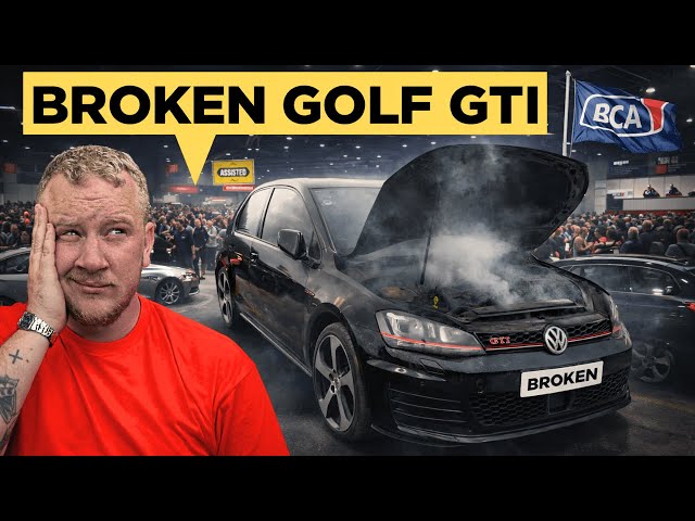 We Found Out Exactly Why This Golf GTI Was At Auction!