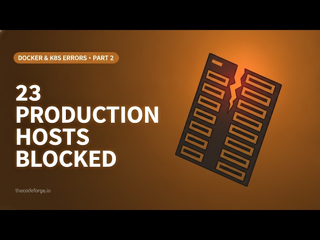 Bash Permission Denied & SSH Host Key Verification Failed | 7 Real Docker & Kubernetes Errors Fixed
