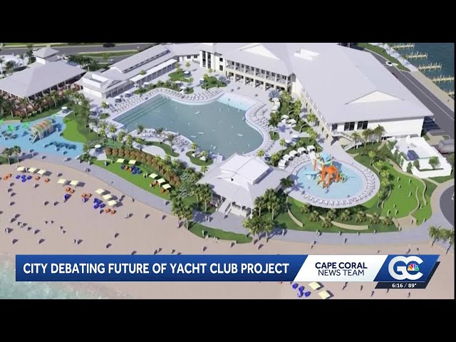 Cape Coral leaders discuss scope of yacht club rebuild as residents call for faster progress
