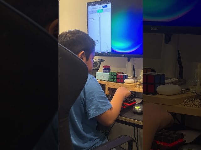 Coding @ 7 years old. #coding #codinglife #programming #fypシ゚