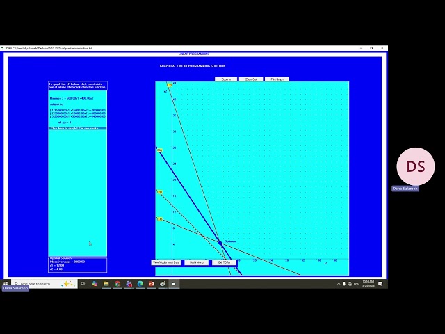 lecture 4 LP model  example 3 minimization problem  + graphical solution #operationresearch