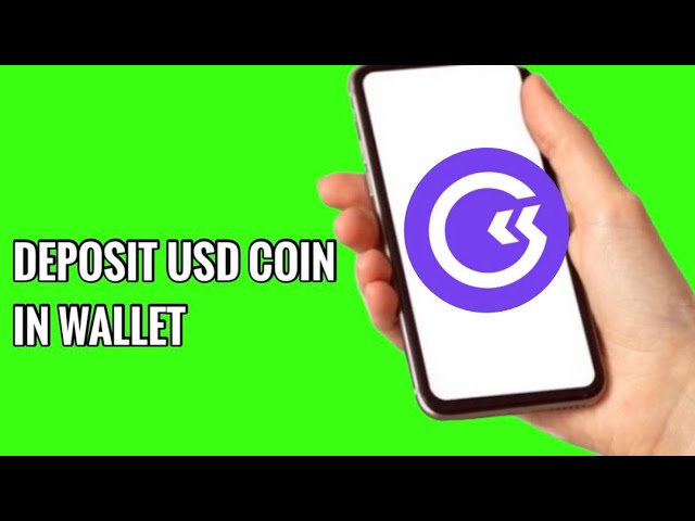 How to Deposit USD Coin in Wallet on GoMining 