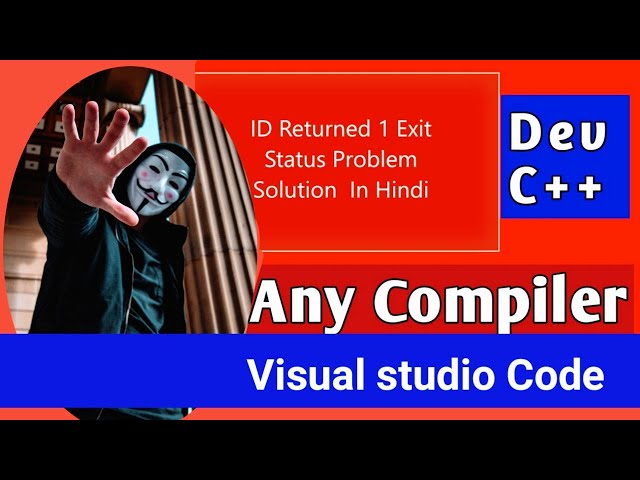 VS Code Id Returned 1 Exit Status || Mingw Error in VS Code || Solve Error C\C++